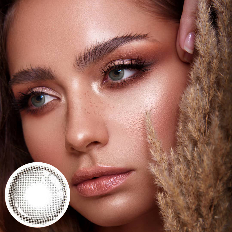 Unibling Saturn Gray Colored Contacts (Yearly)