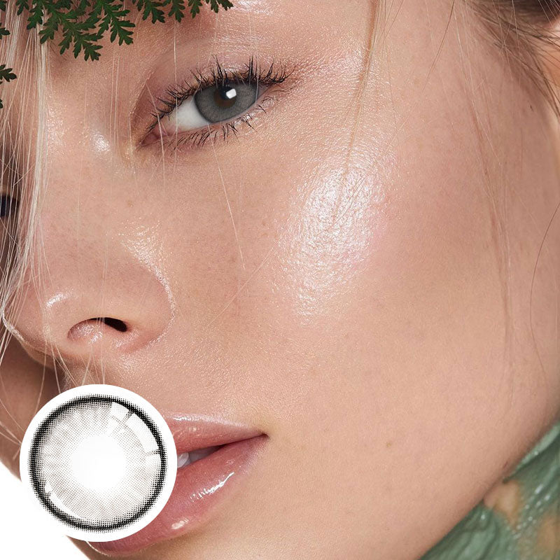 Unibling Iceland Silver Colored Contacts (Yearly)-unibling