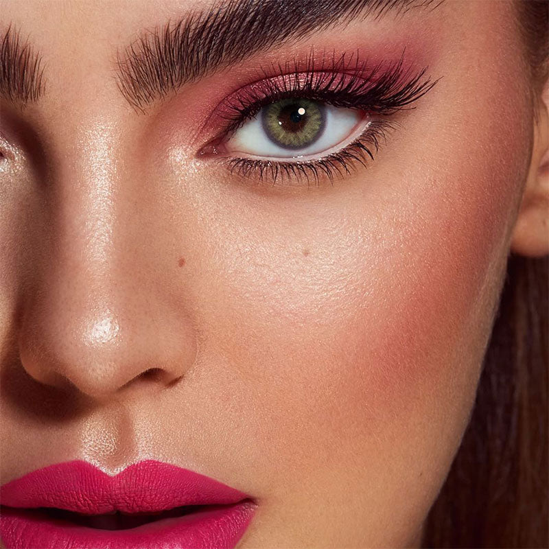 Unibling Diamond Aqua Colored Contacts (Yearly)-unibling