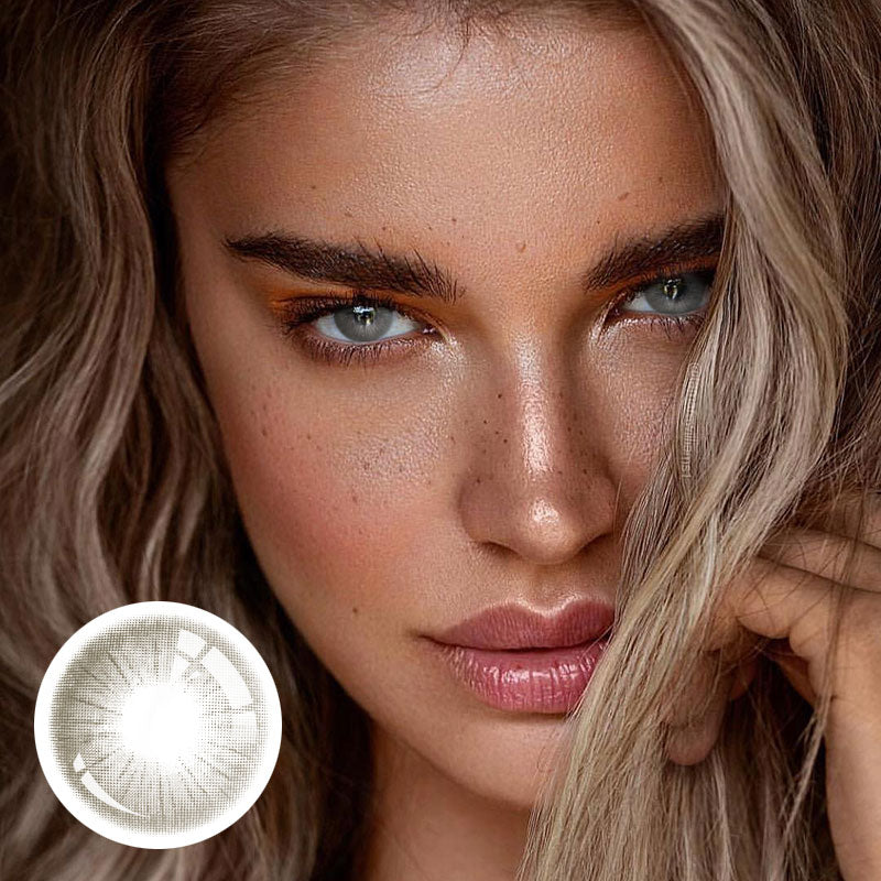 Unibling Rome Time Gray Colored Contacts (Yearly)-unibling