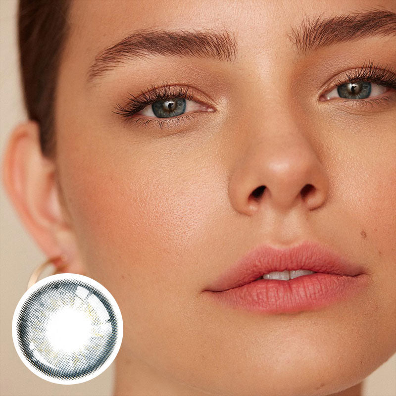 Unibling Uranus Grey Colored Contacts (Yearly)-unibling