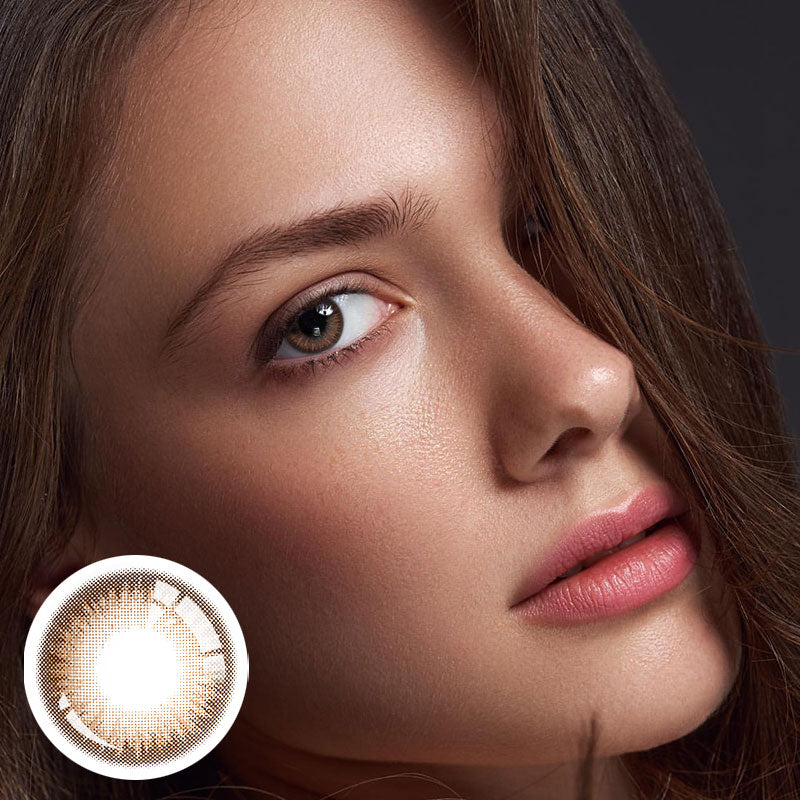 Unibling Savage Brown Colored Contacts | Yearly Wear