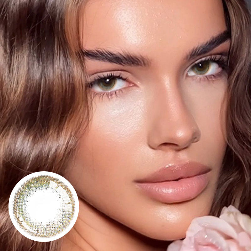 Unibling Single Malt Brown Colored Contacts (Yearly)-unibling