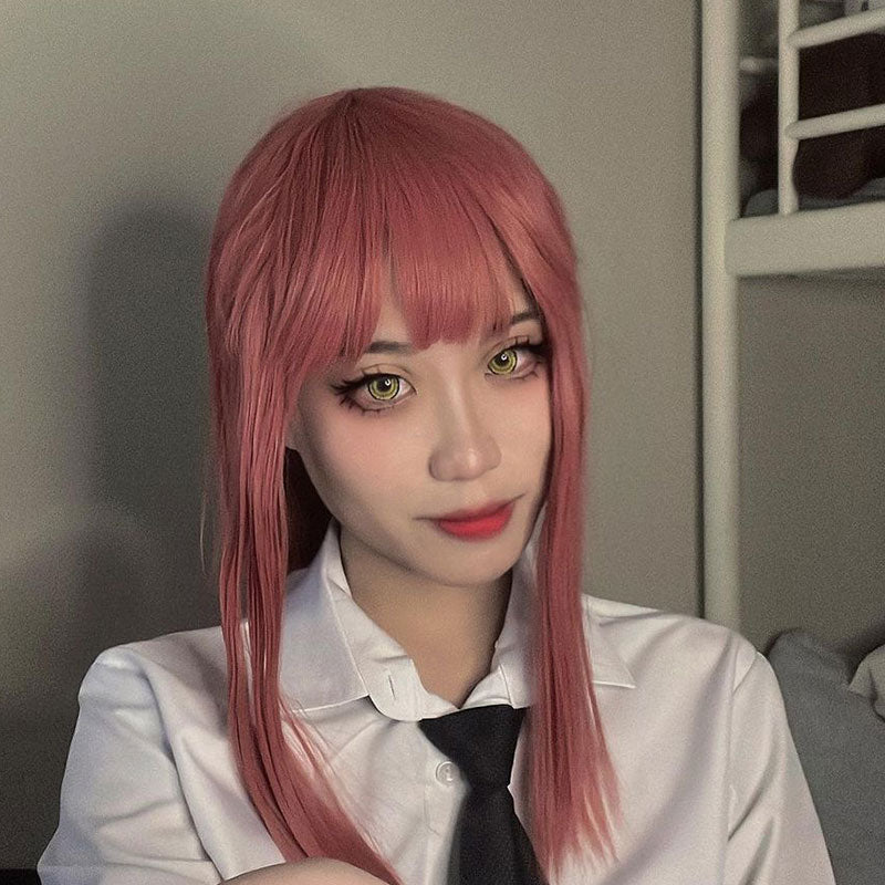 Unibling Chainsaw Man Makima Black & Yellow Colored Contacts-unibling