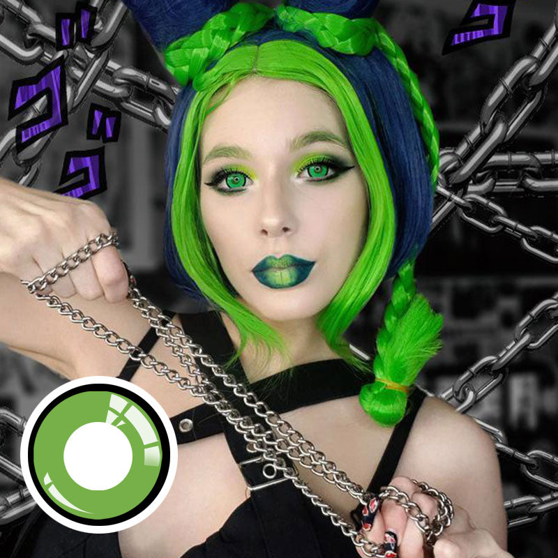 Unibling Green Manson Colored Contacts (Yearly)