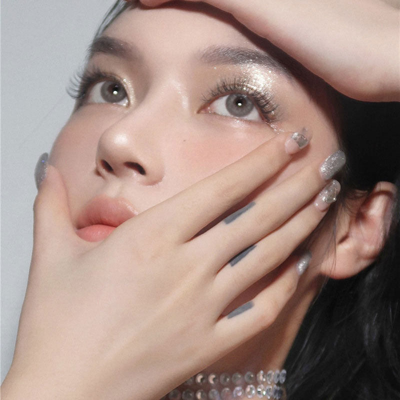 Unibling Diamond Grey Colored Contacts (Yearly)-unibling