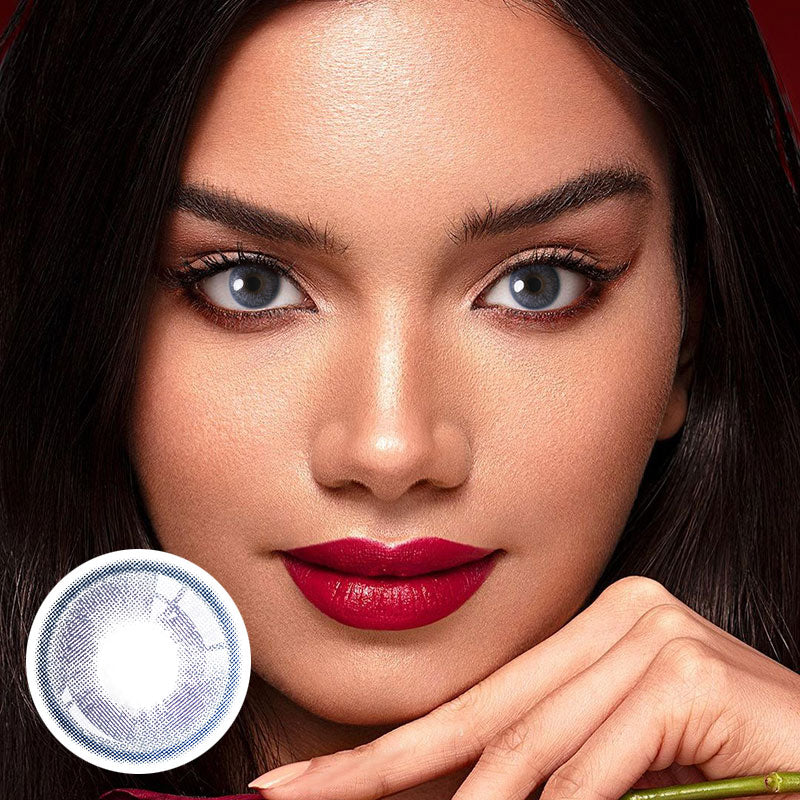Unibling Neala Blue Colored Contacts (Yearly)-unibling