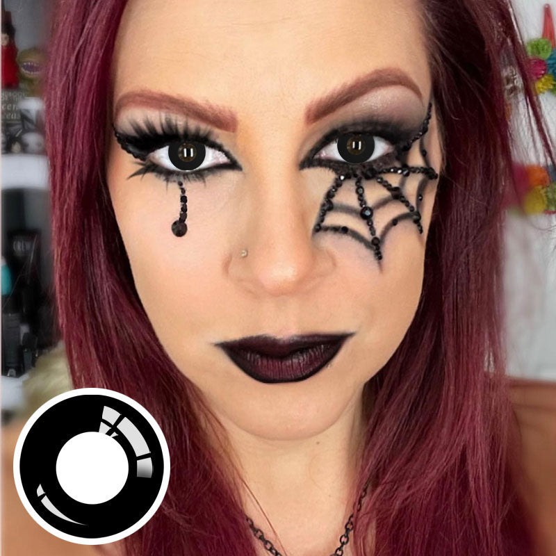 Unibling Black Block Colored Contacts-unibling