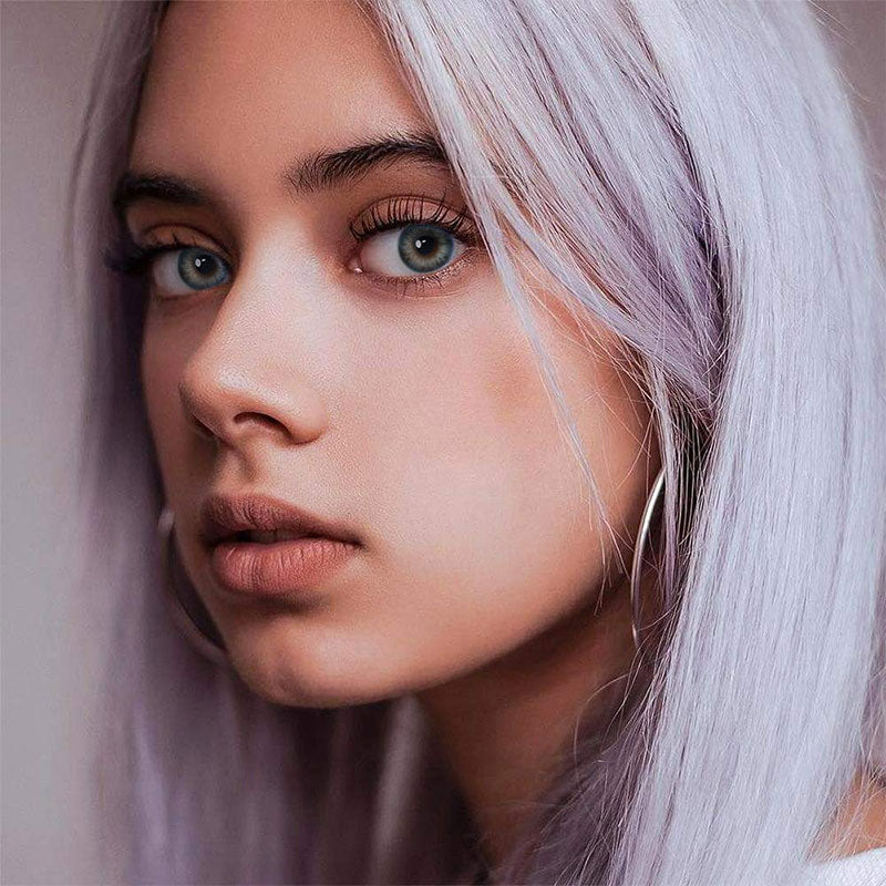 Unibling Rock Gray Colored Contacts (Yearly)-unibling