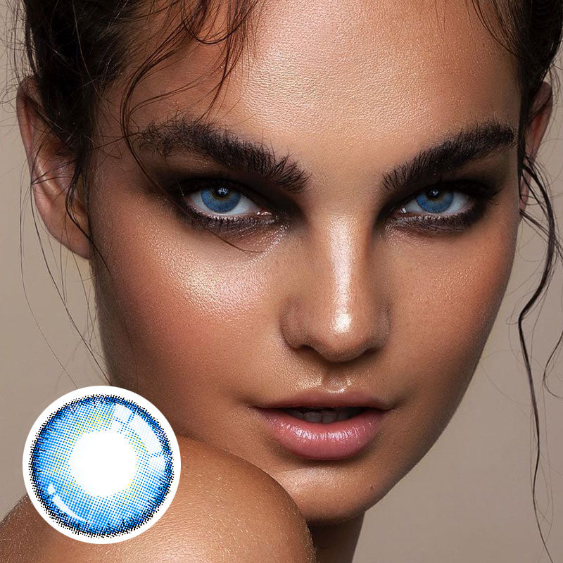 Unibling Egypt Blue Colored Contacts (Yearly)-unibling