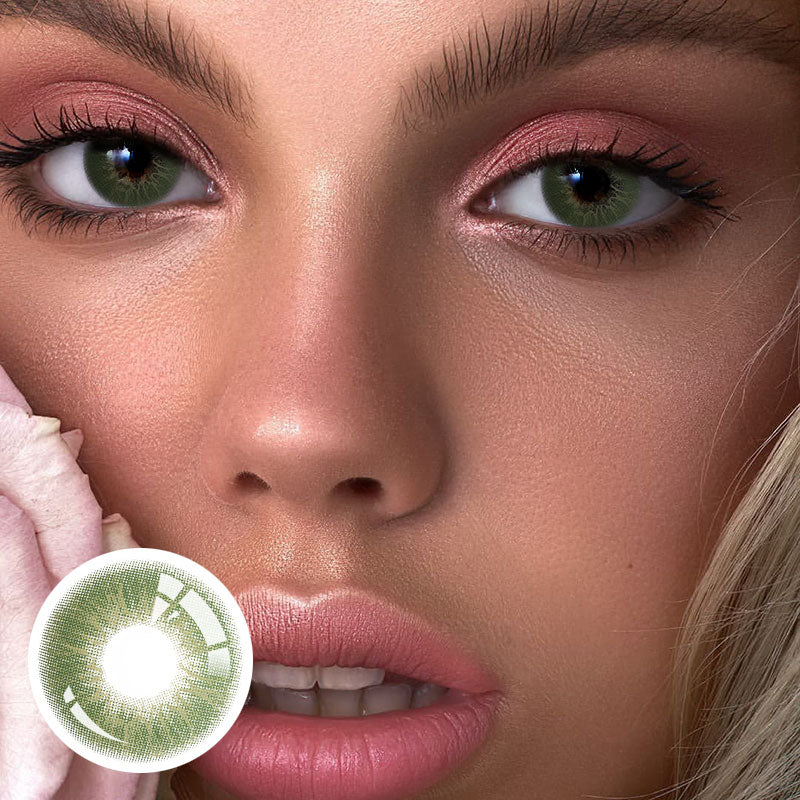 Unibling Teal Velvet Contact Lenses (Yearly)-unibling