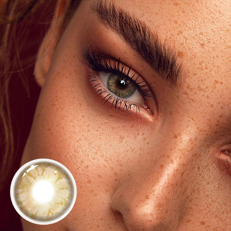 Flash Sale Unibling Gem Brown Colored Contacts (Yearly)-unibling