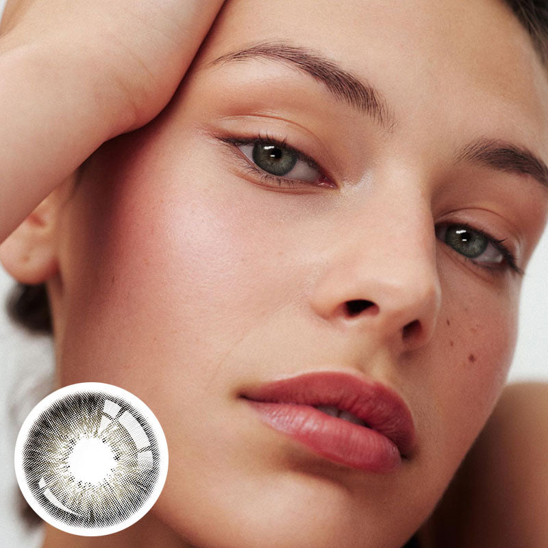 Unibling Jupiter Black Colored Contacts (Yearly)-unibling