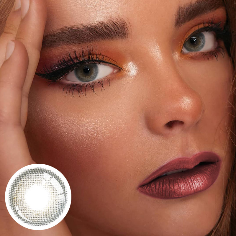 Unibling Satellite Grey Colored Contacts (Yearly)-unibling