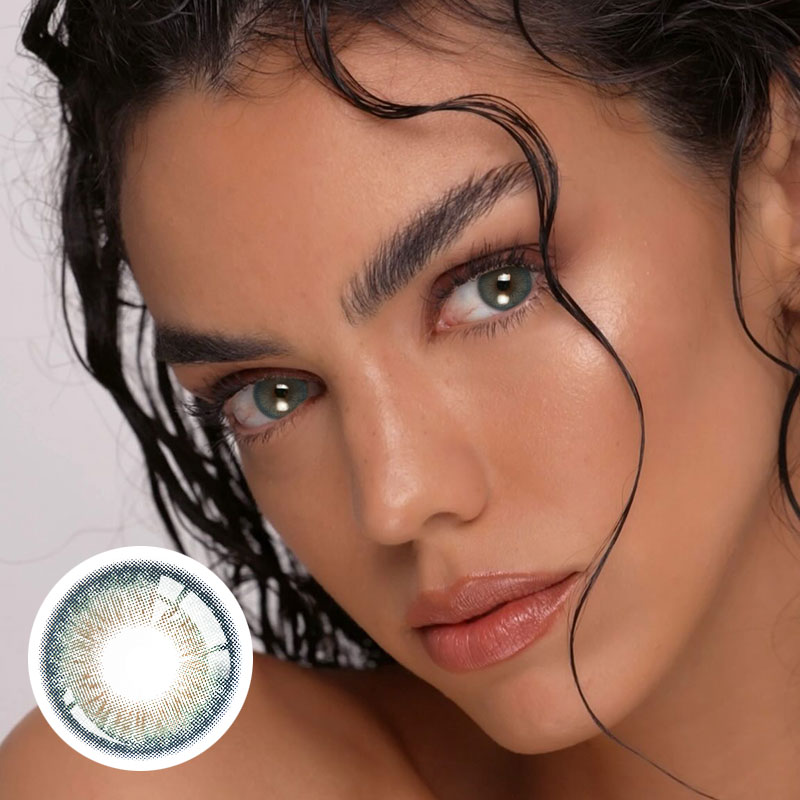 Unibling Galaxy Blue Colored Contacts (Yearly)