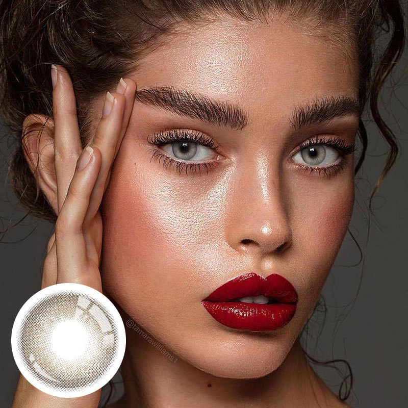 Unibling Cherishing Grey Colored Contacts Yearly Wear