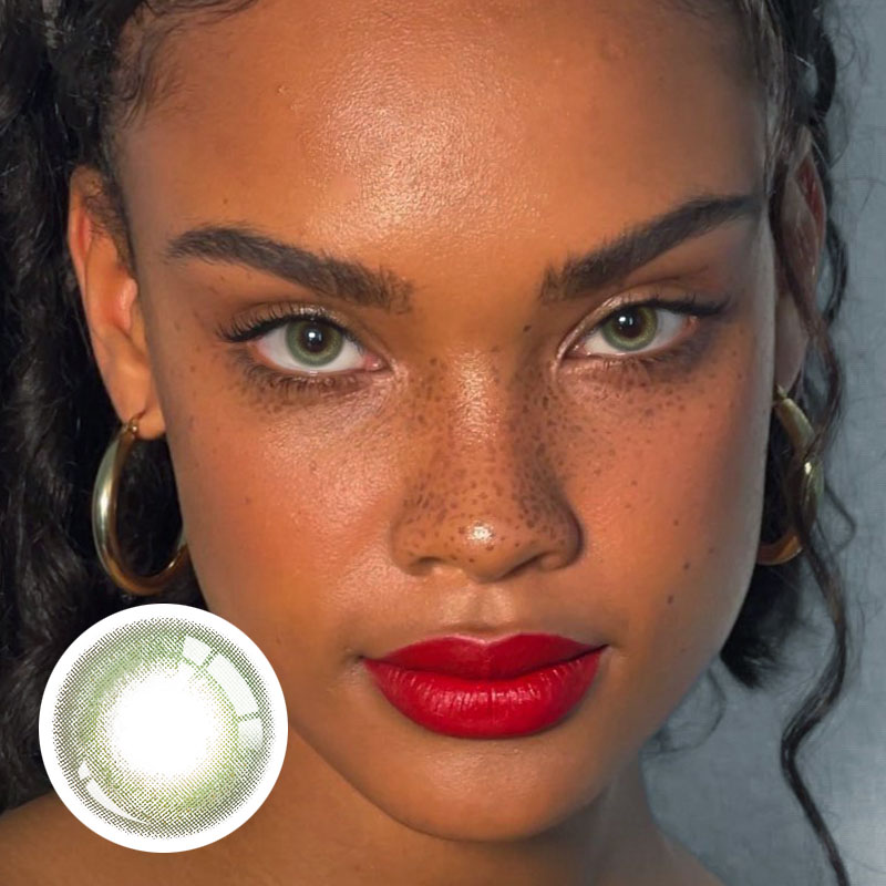 Unibling Satellite Green Colored Contacts (Yearly)-unibling