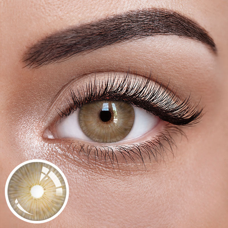 Unibling New York Brown Colored Contacts (Yearly)-unibling