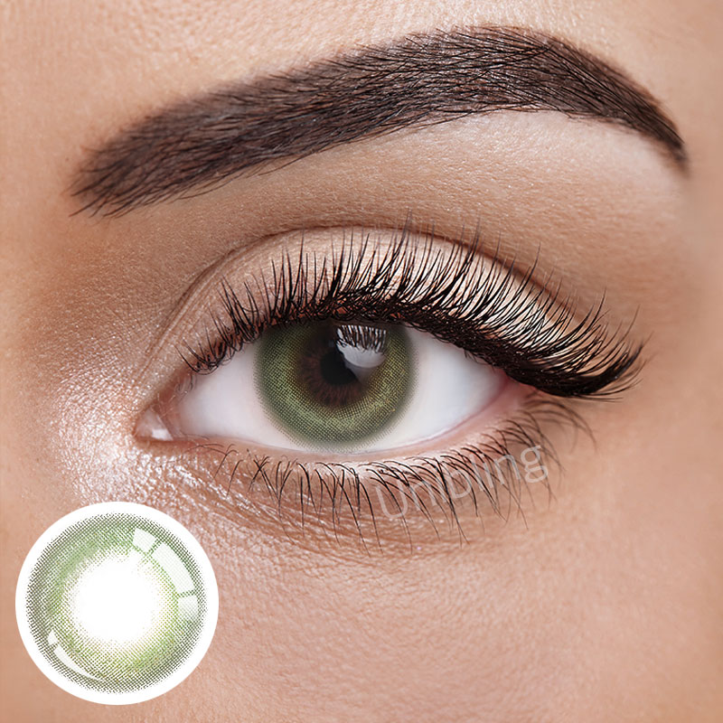Unibling Satellite Green Colored Contacts (Yearly)-unibling