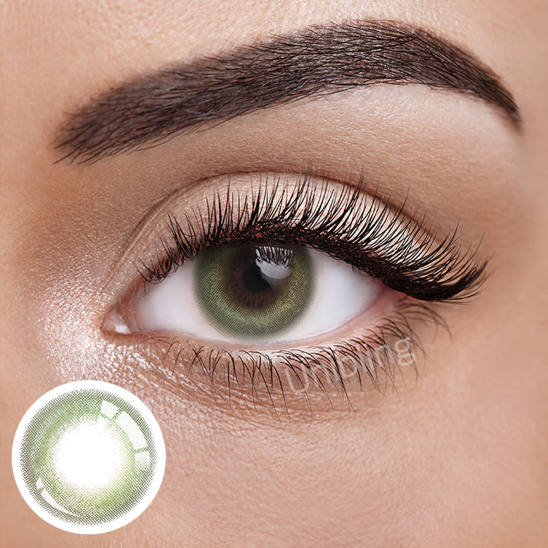 Unibling Satellite Green Colored Contacts (Yearly)-unibling