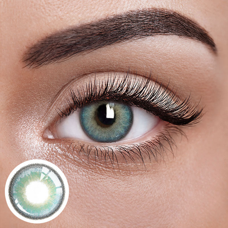 Unibling Ice in Vein Colored Contacts (Yearly)-unibling