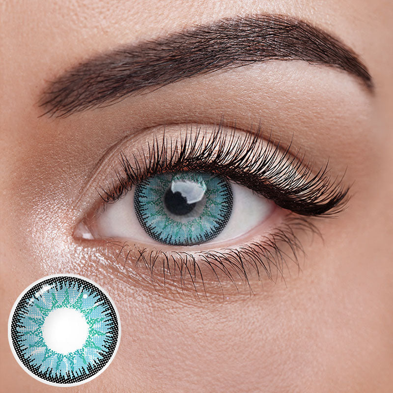 Unibling Vika Blue Colored Contacts (Yearly)-unibling