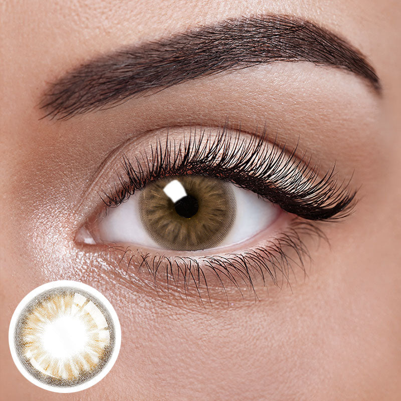Unibling Kanami Brown Colored Contacts (Yearly)-unibling
