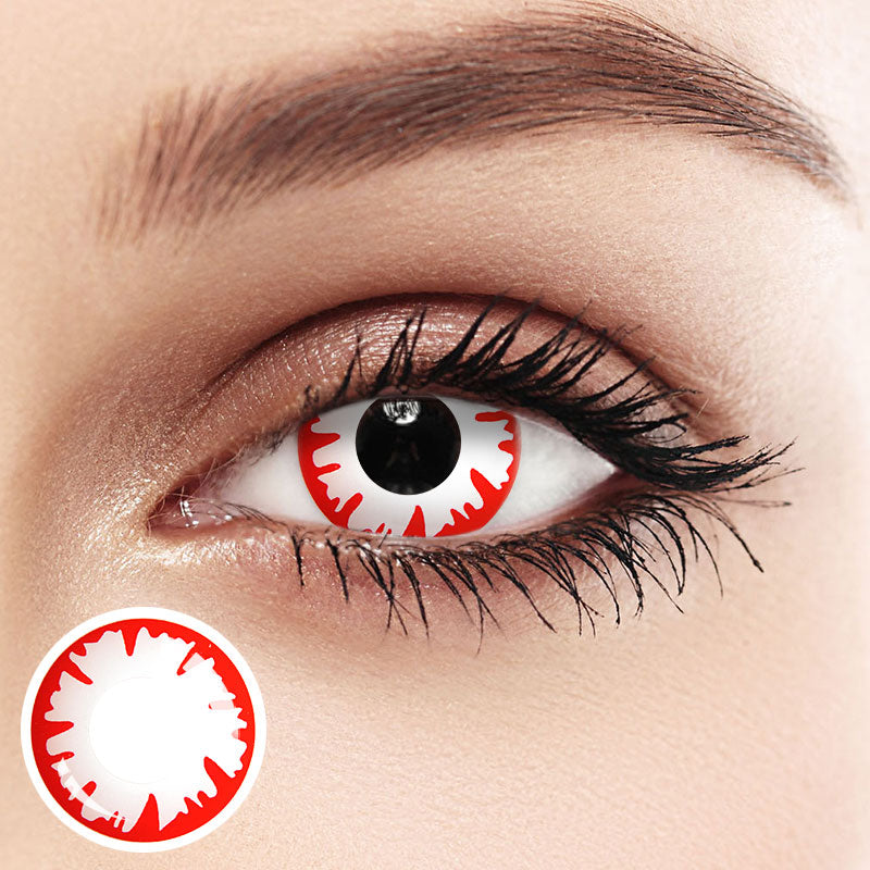 Unibling White Demon Colored Contacts-unibling