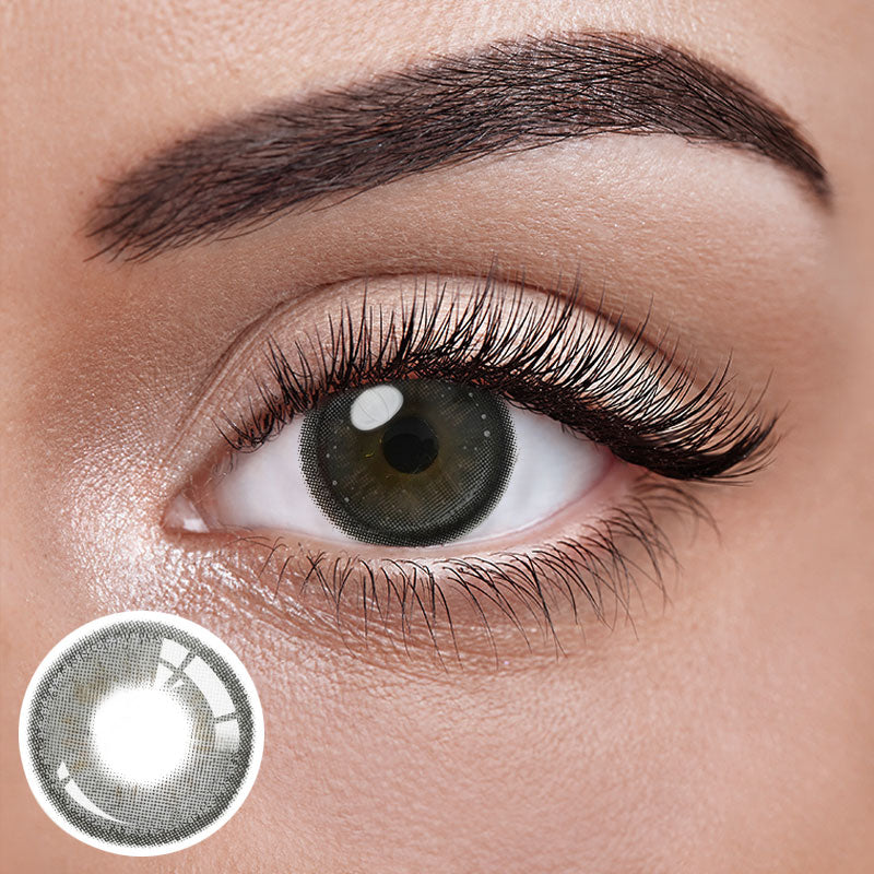Unibling Snowflake Crystal Ball Colored Contacts (Yearly)-unibling
