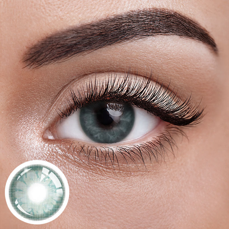 Unibling Gem Green Colored Contacts (Yearly)-unibling
