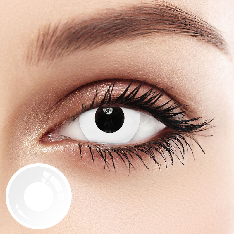 Unibling White Block Colored Contacts-unibling