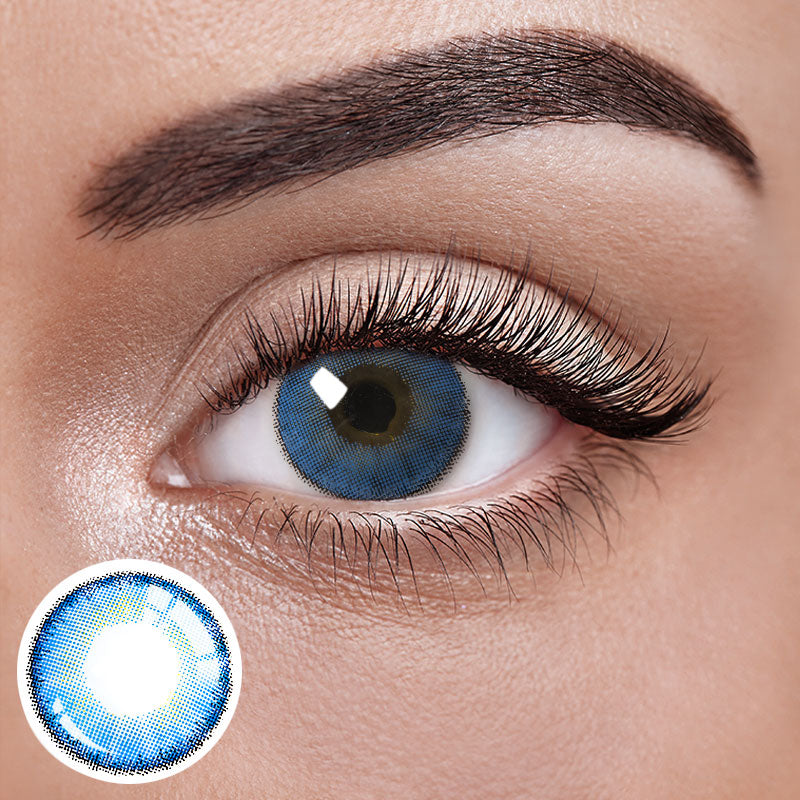Unibling Egypt Blue Colored Contacts (Yearly)-unibling