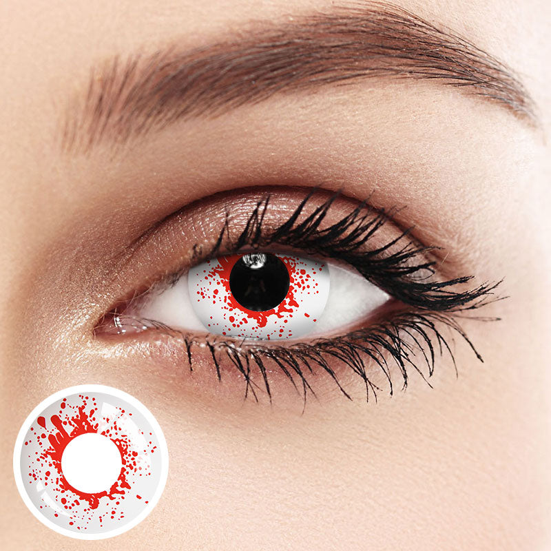 Unibling Halloween Reddish Colored Contacts-unibling