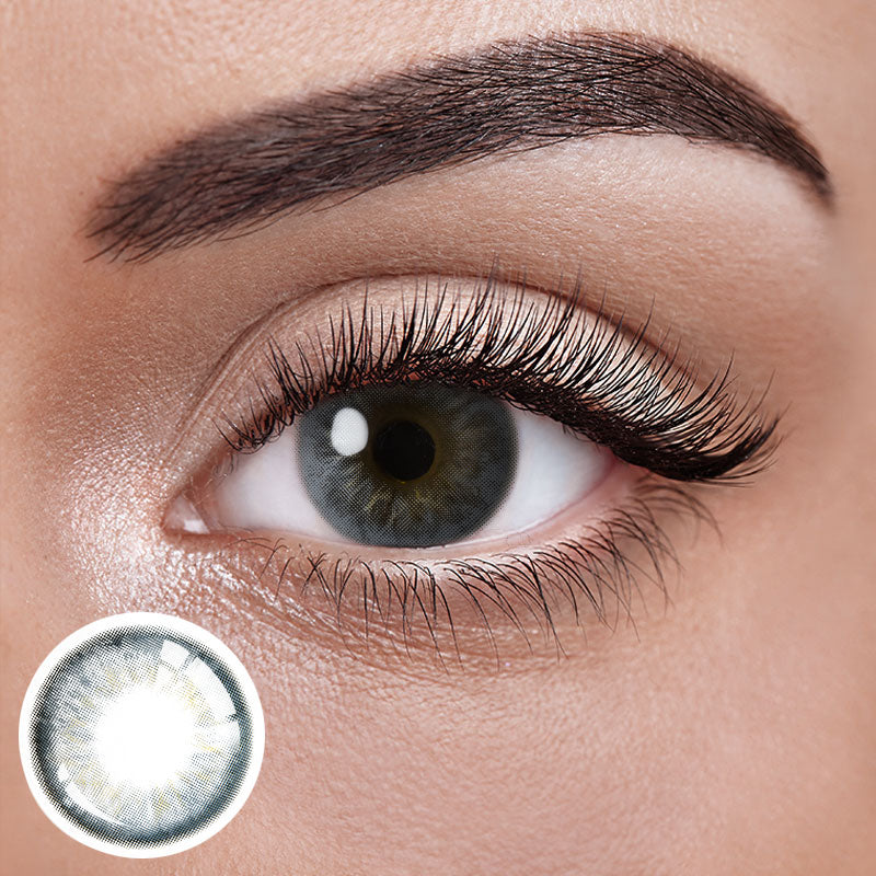 Unibling Uranus Grey Colored Contacts (Yearly)-unibling