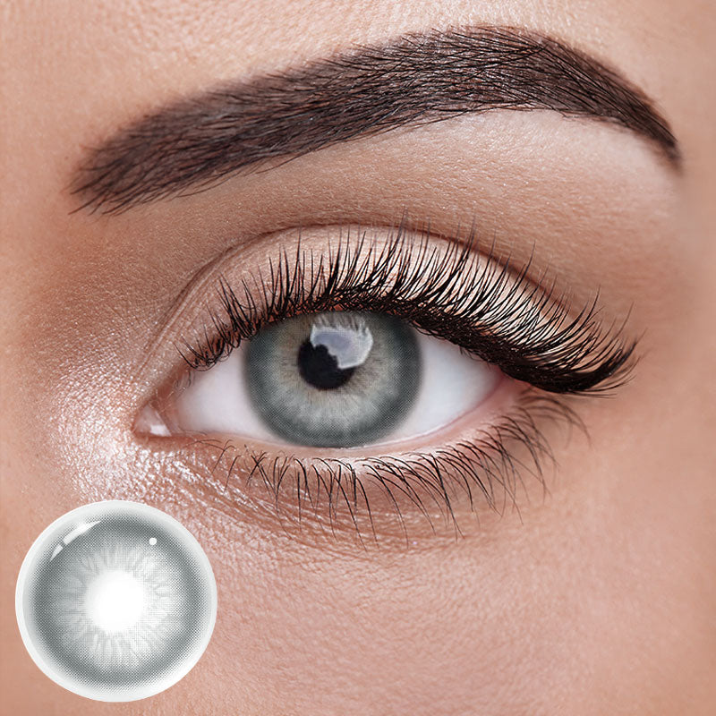 Unibling Glacier Grey Colored Contacts (Yearly)-unibling