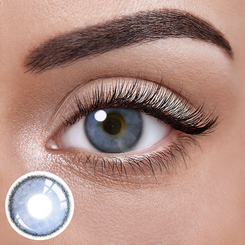 Unibling Marina Blue Colored Contacts (Yearly)-unibling