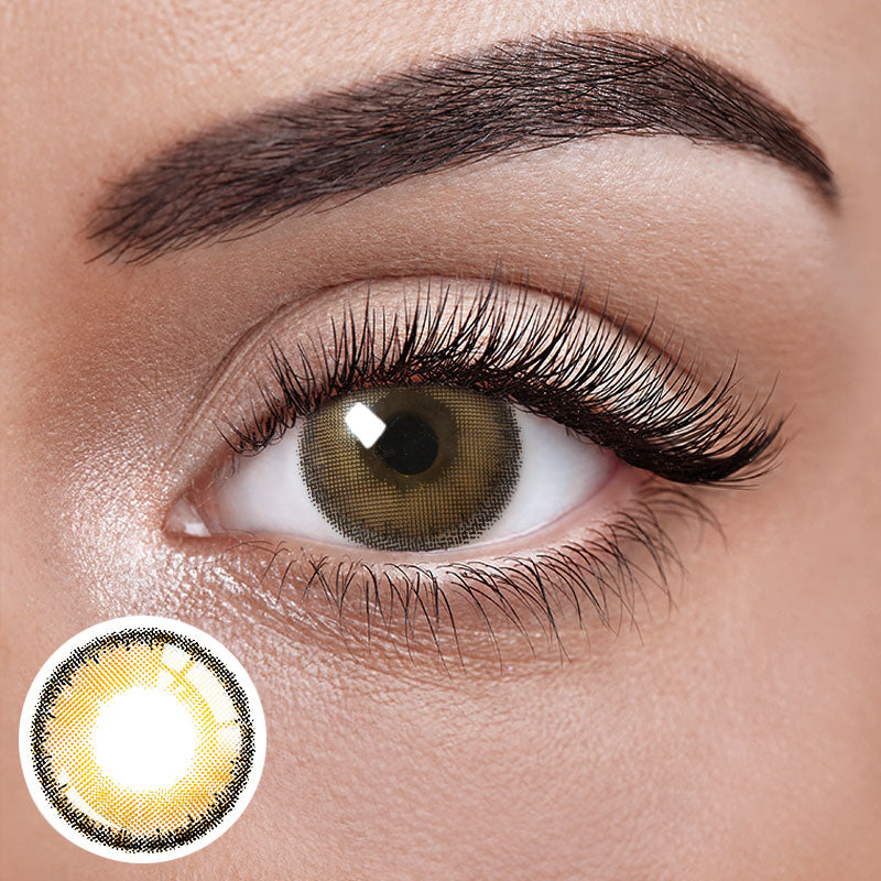 Unibling Egypt Brown Colored Contacts (Yearly)-unibling