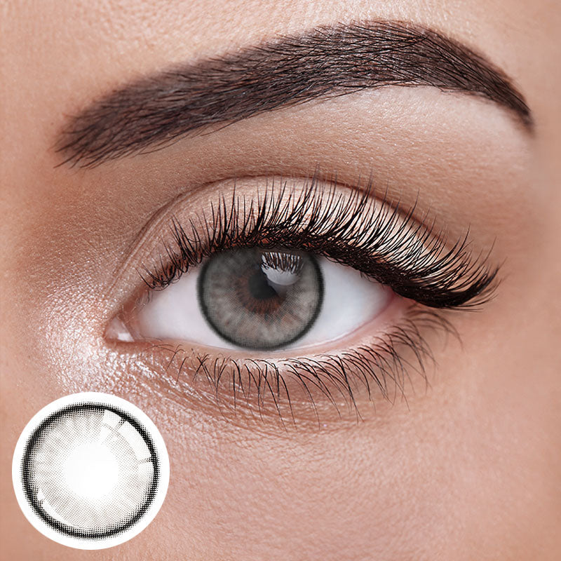 Unibling Iceland Silver Colored Contacts (Yearly)-unibling