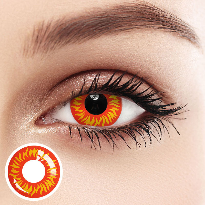 Unibling Wolf Eyes Colored Contacts-unibling