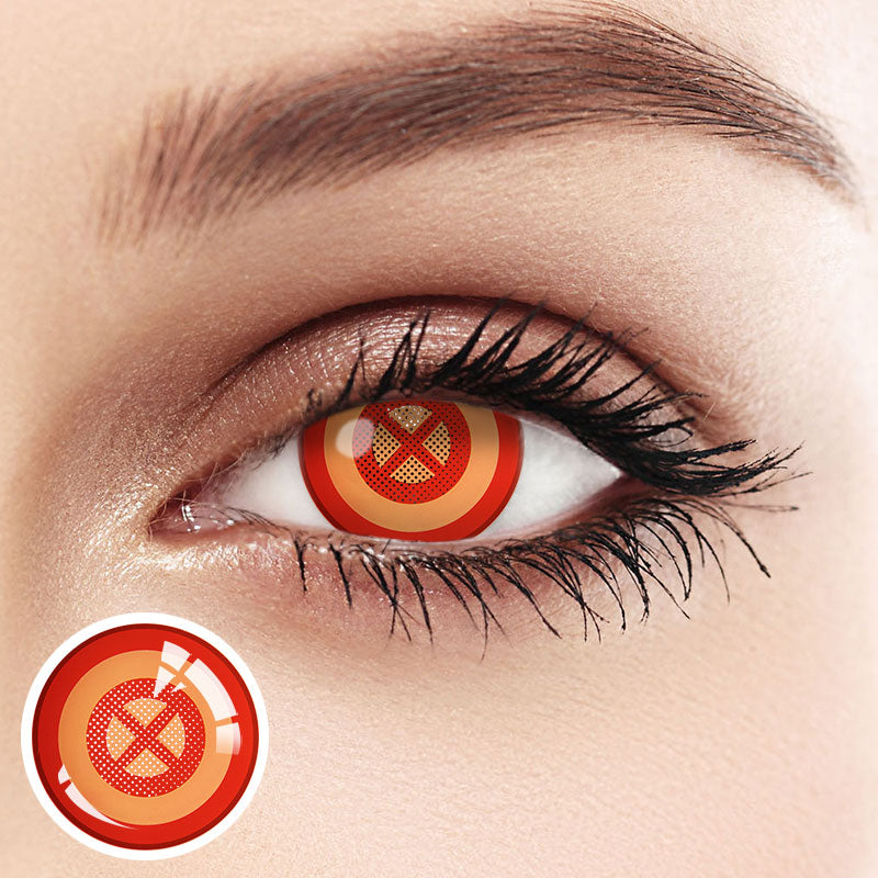 Chainsaw Man Cosplay Contacts-unibling