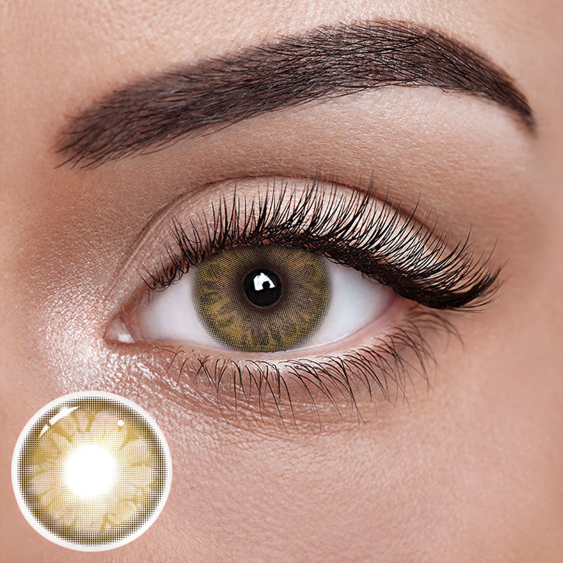 Flash Sale Unibling Gem Brown Colored Contacts (Yearly)-unibling