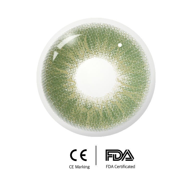 Unibling Teal Velvet Contact Lenses (Yearly)-unibling