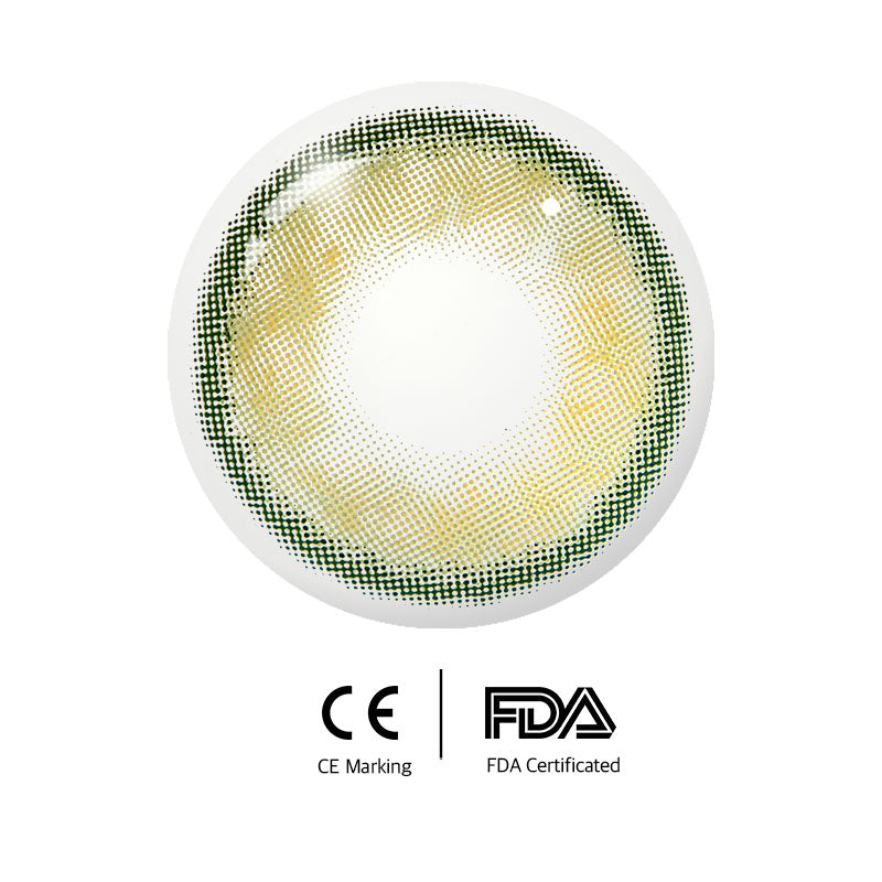 Unibling Sorayama Green Colored Contacts (Yearly)-unibling