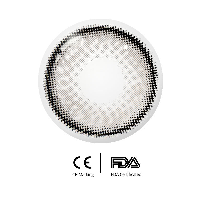 Unibling Iceland Silver Colored Contacts (Yearly)-unibling