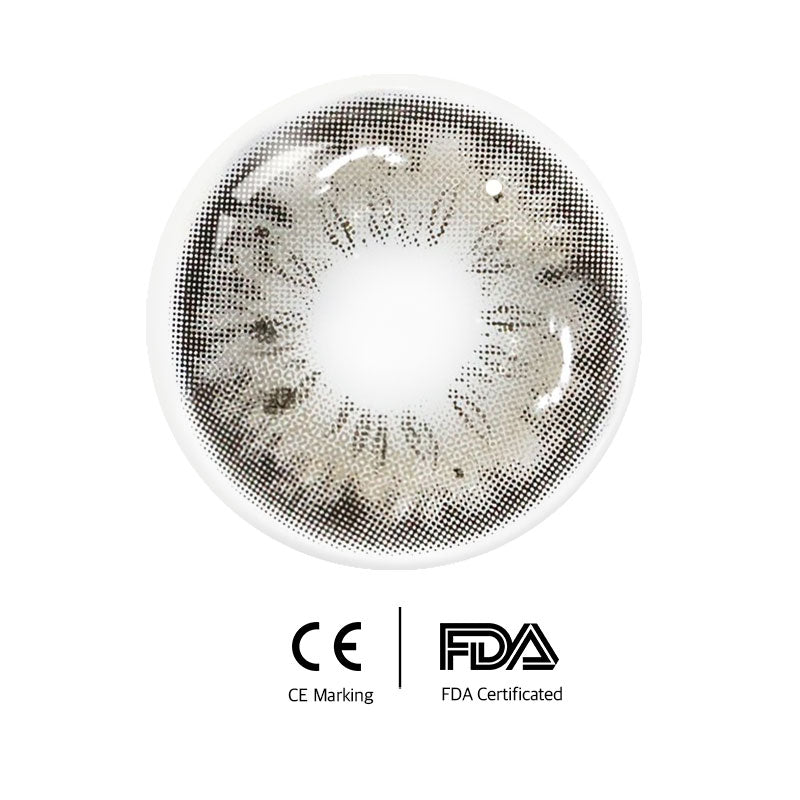 Unibling Iffy Grey Colored Contacts (Yearly)-unibling