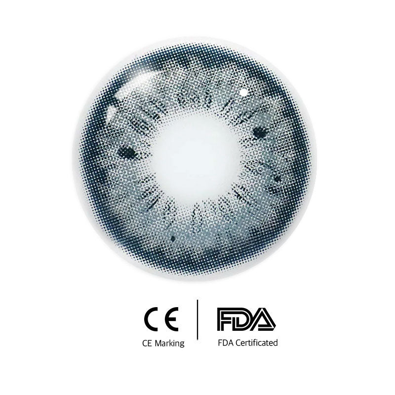 Unibling Iffy Blue Colored Contacts (Yearly)-unibling