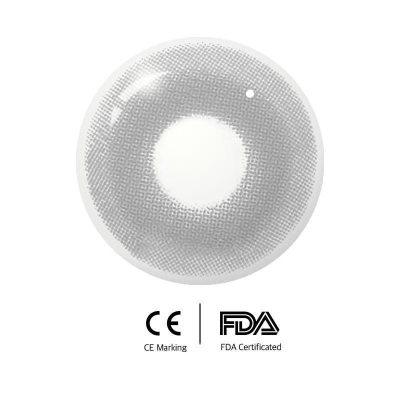 Unibling Jelly Grey Colored Contacts (Yearly)-unibling