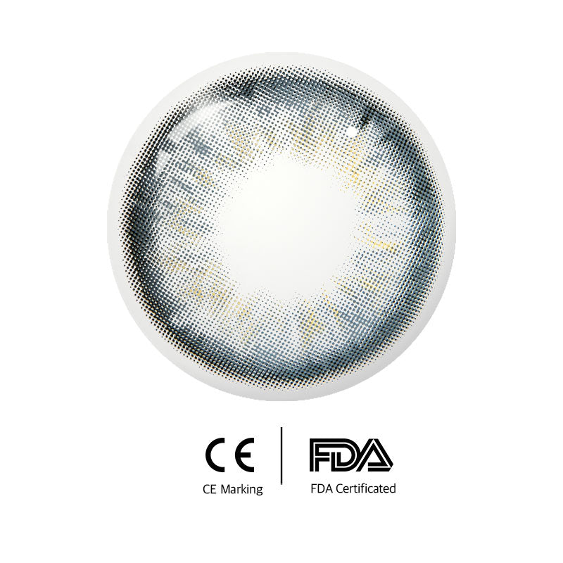 Unibling Uranus Grey Colored Contacts (Yearly)-unibling