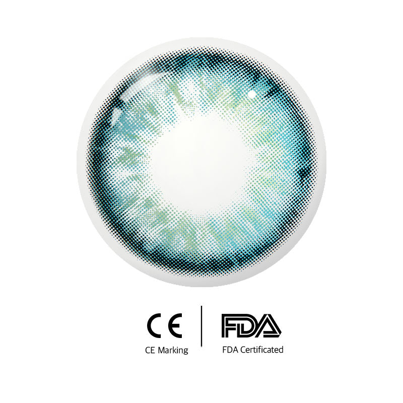 Unibling Uranus Blue Colored Contacts (Yearly)-unibling