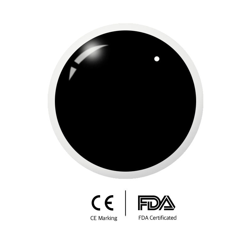 Unibling Black Out Colored Contacts (Yearly)-unibling